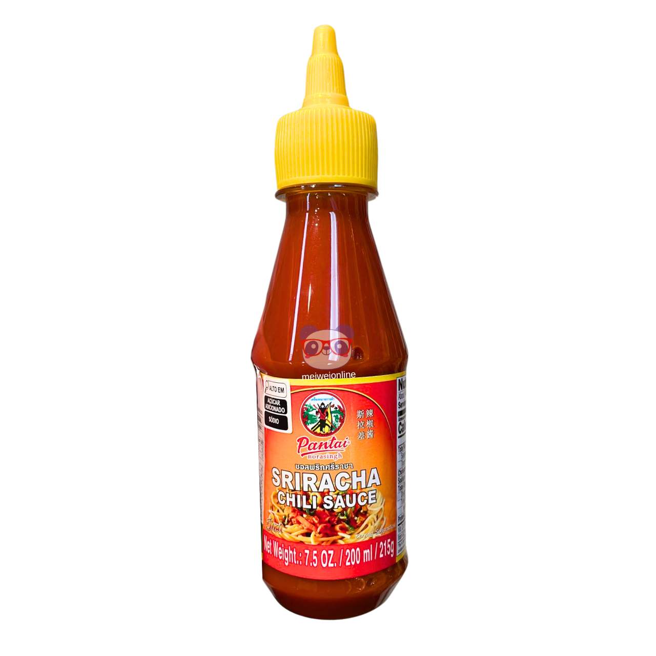Molho de pimenta Sriracha - Pantai 200ml