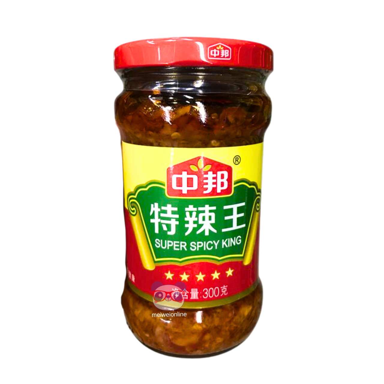 Molho de pimenta extra picante - Zhong Bang 300g