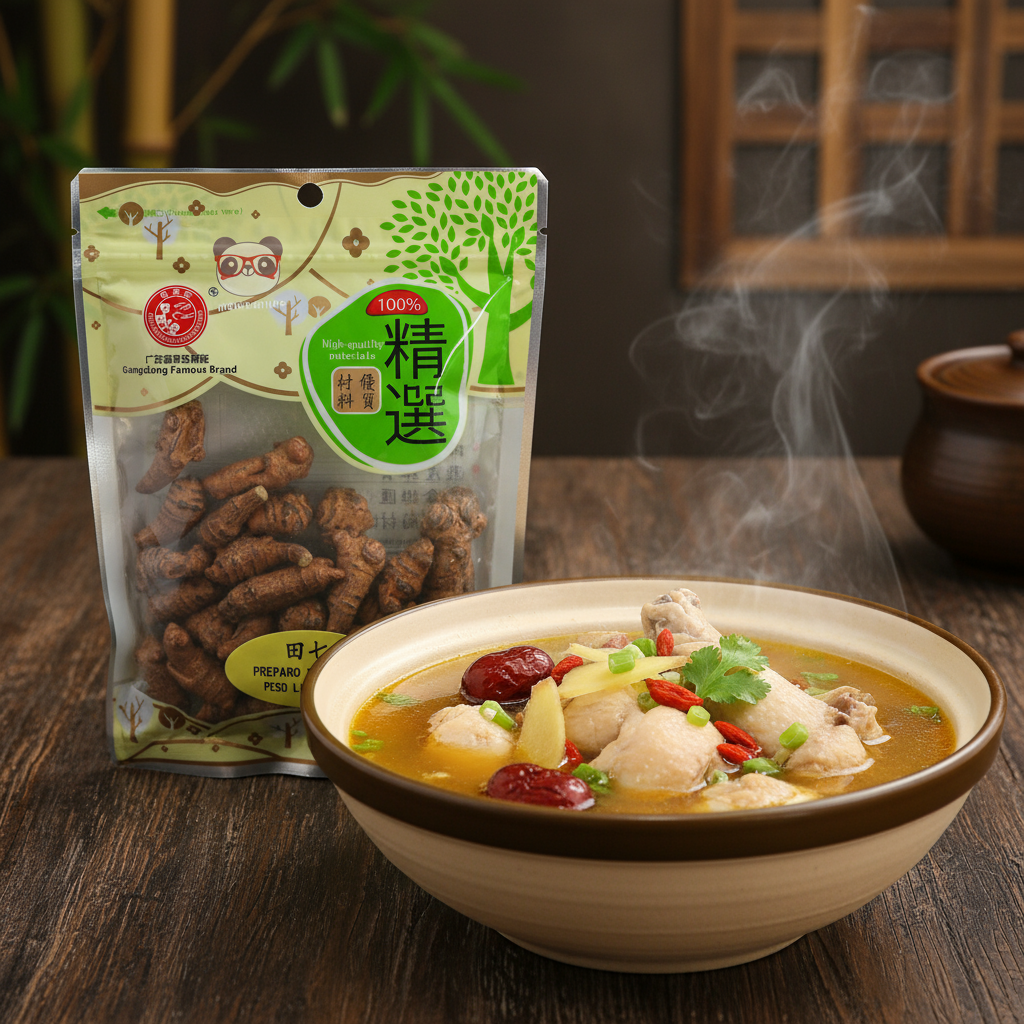 Chá Tian Qi Panax notoginseng 150g - (田七)