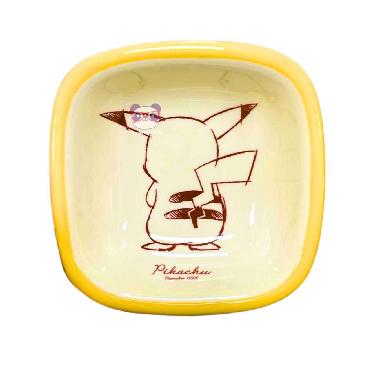 Tigela/Prato de cerâmica Pikachu 10,2cm - Shun Xiang