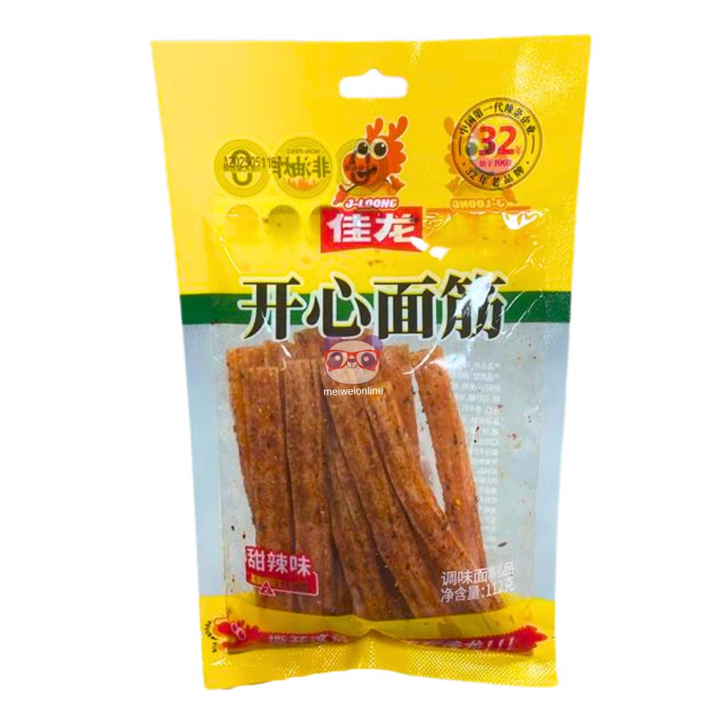 Tiras de glúten doces e picantes - JiaLong 112g