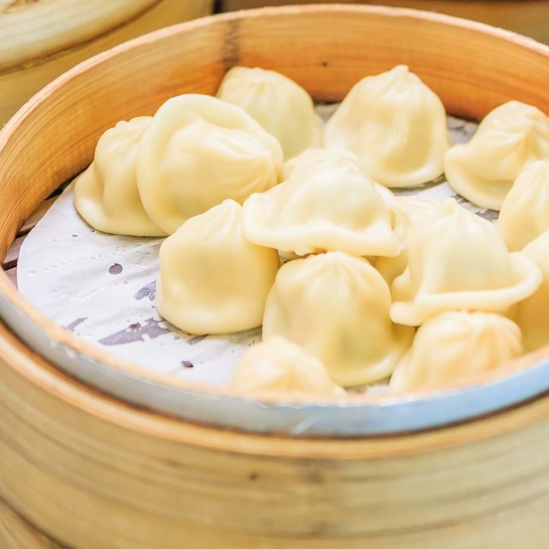 Papel vegetal para panela de bambu 25cm 100un