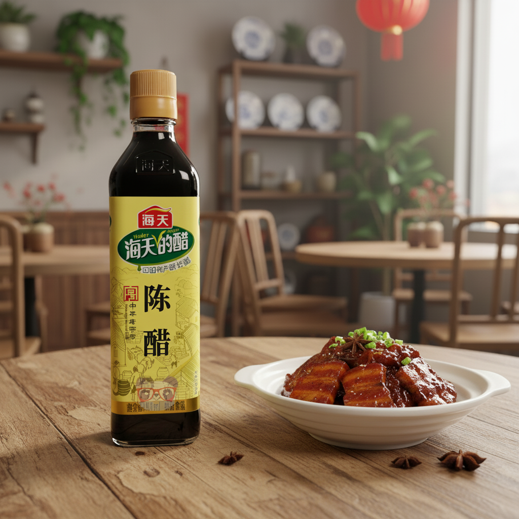 Vinagre maduro (海天陈醋) - Haday 450ml