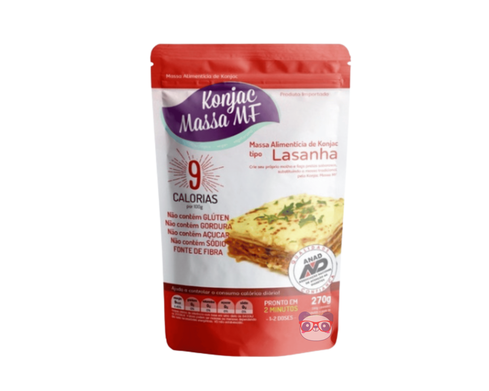 Konjac Massa Tipo Lasanha - 270g