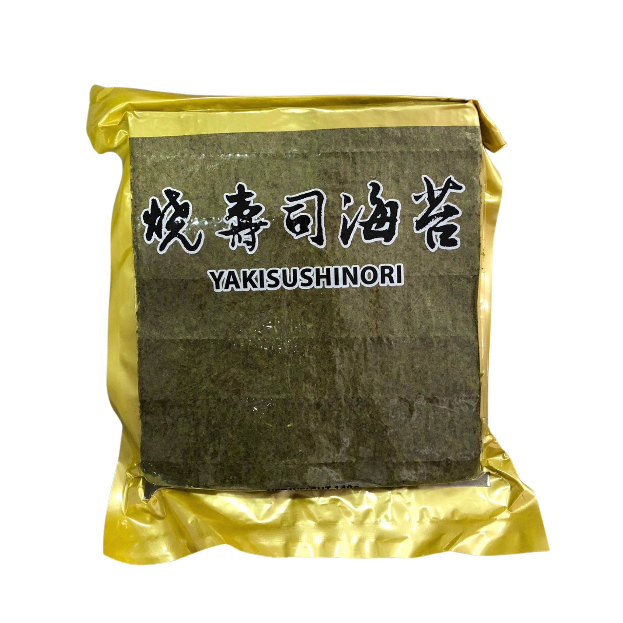Alga Marinha Yakisushinori Gold 140g - 50 folhas - Mei Wei