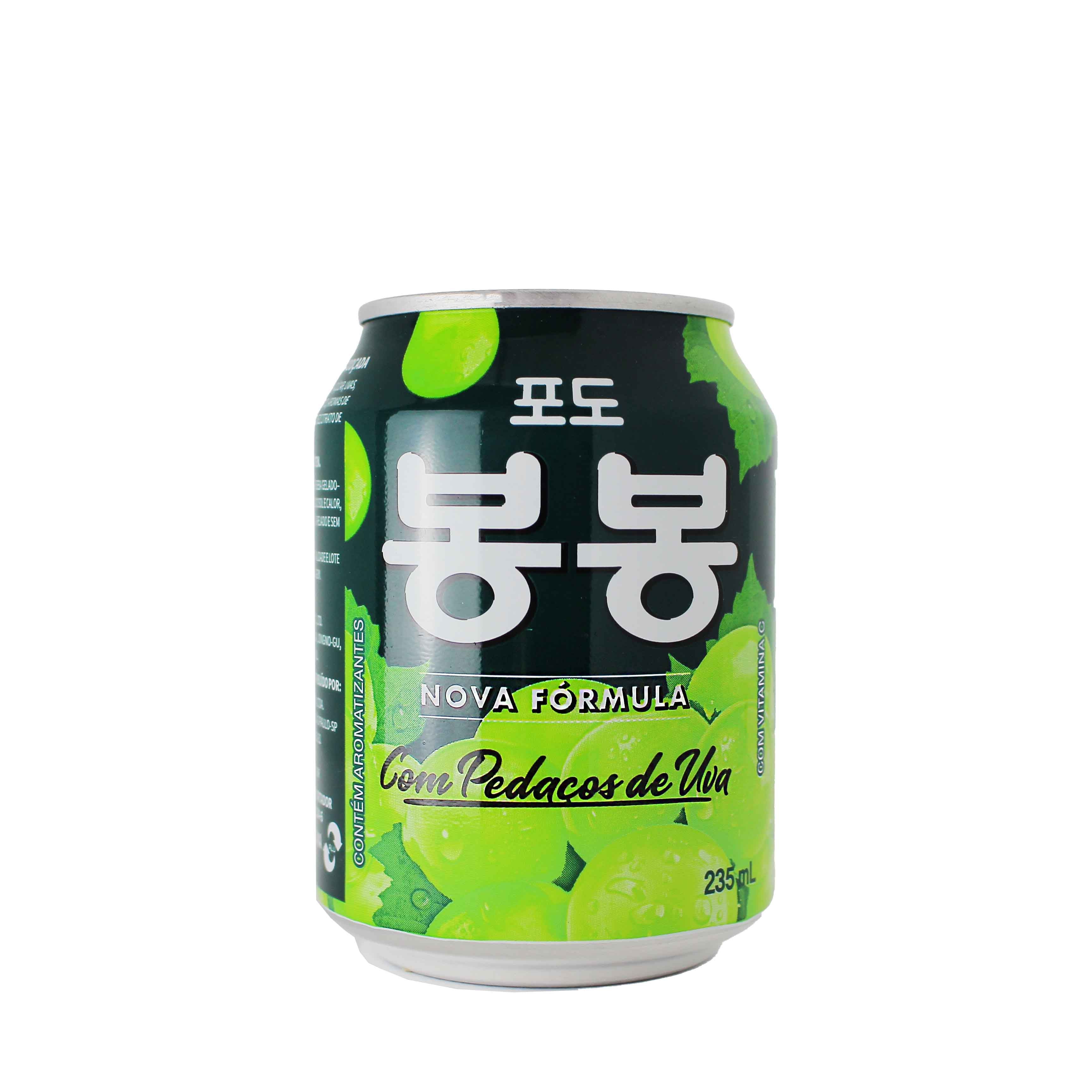 Suco de uva verde com pedaços - Bonbon Haitai 235ml