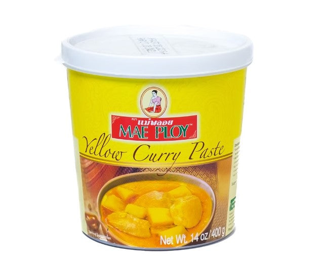 Pasta de Curry amarelo (Yellow Curry Paste) - Mae Ploy 400g