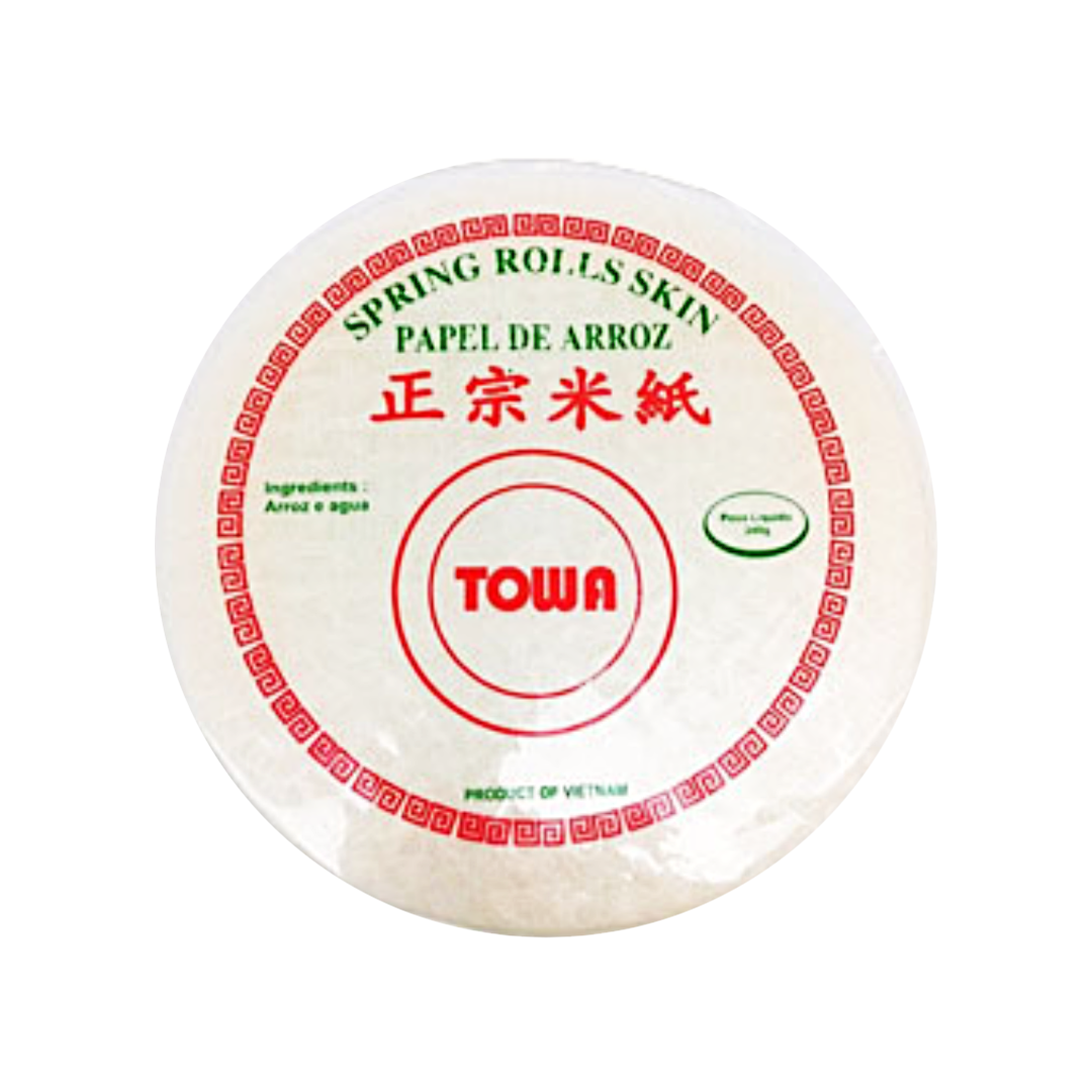 Papel De Arroz Harumaki Rolinho Primavera Towa - 227 g