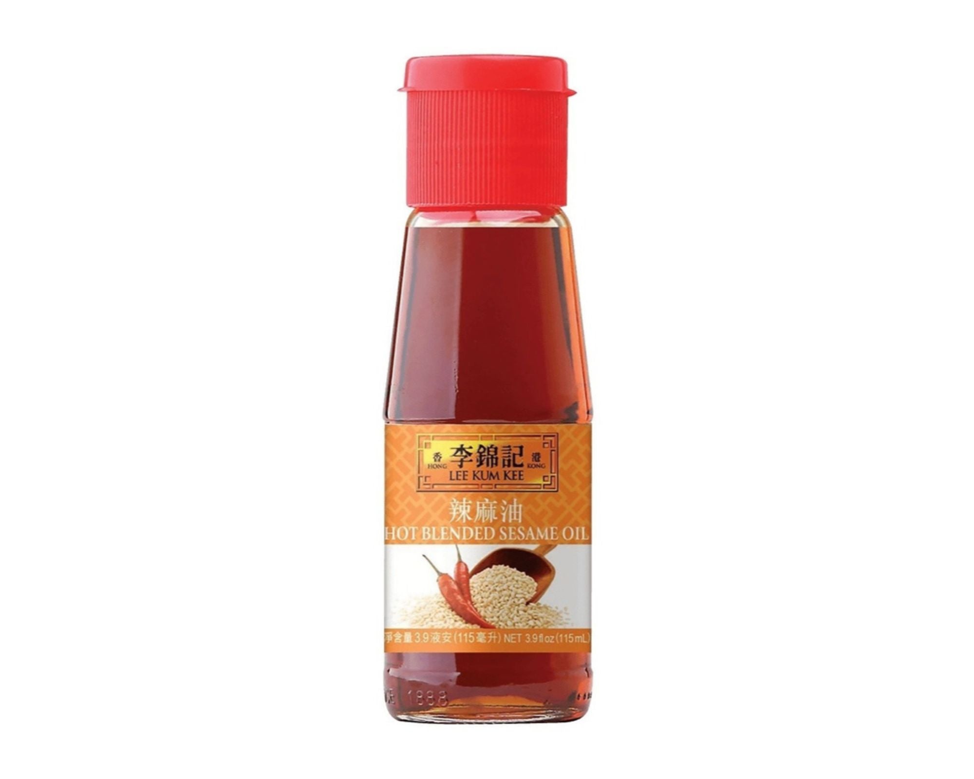 Óleo de pimenta com gergelim (Blended sesame oil) - Lee kum kee 115ml
