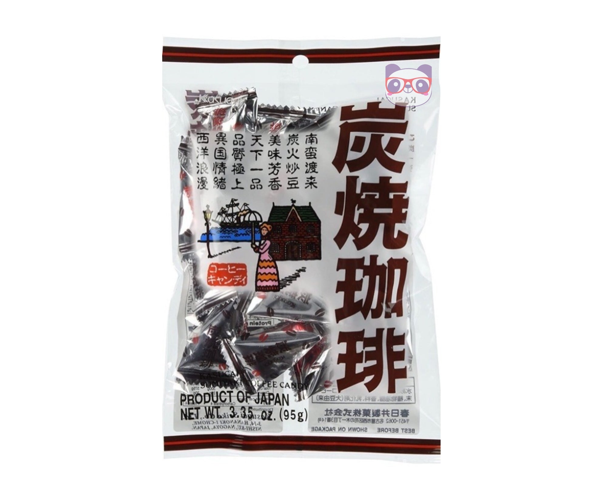 Bala de café (Sumiyaki Coffee Candy) - Kasugai - 95g