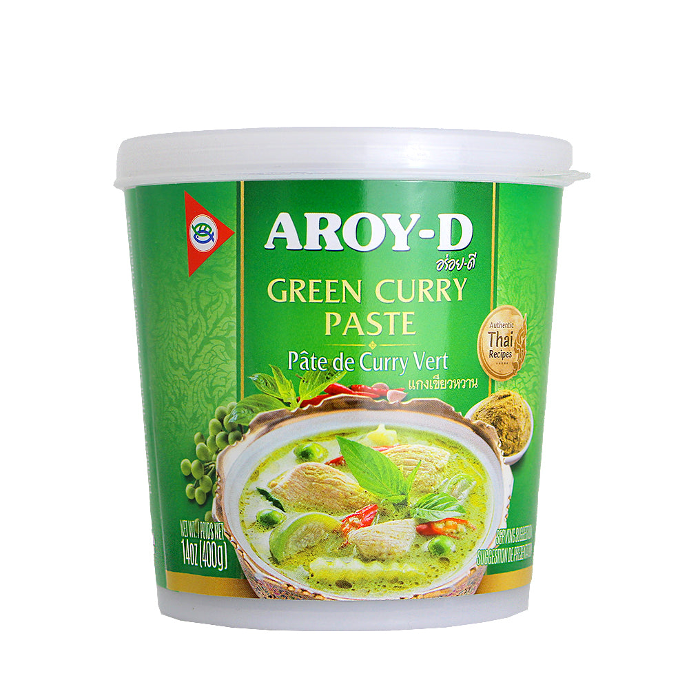 Pasta De Curry Verde Aroy-D 400g - Mei Wei