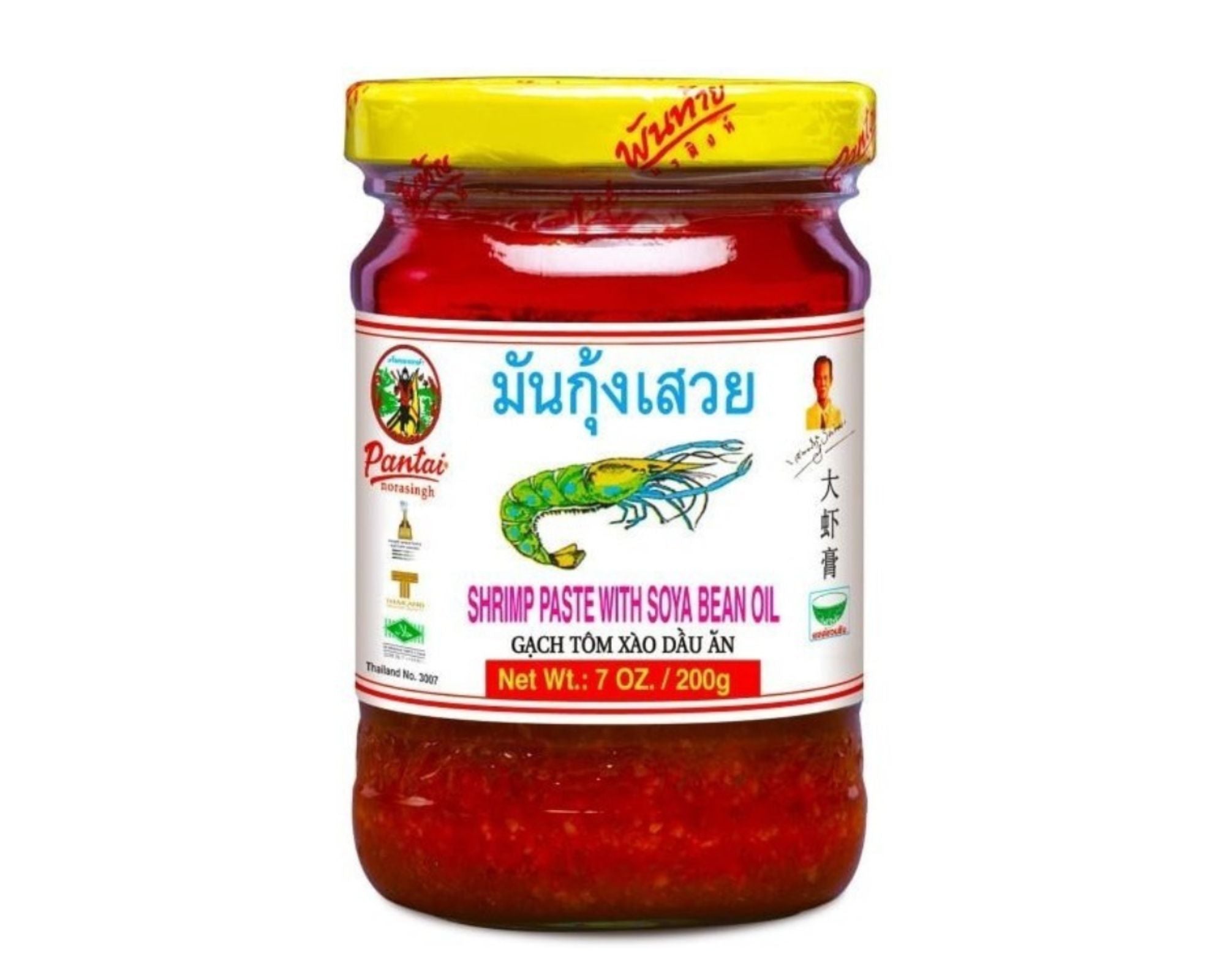 Pasta de camarão com óleo de soja - Pantai 200g