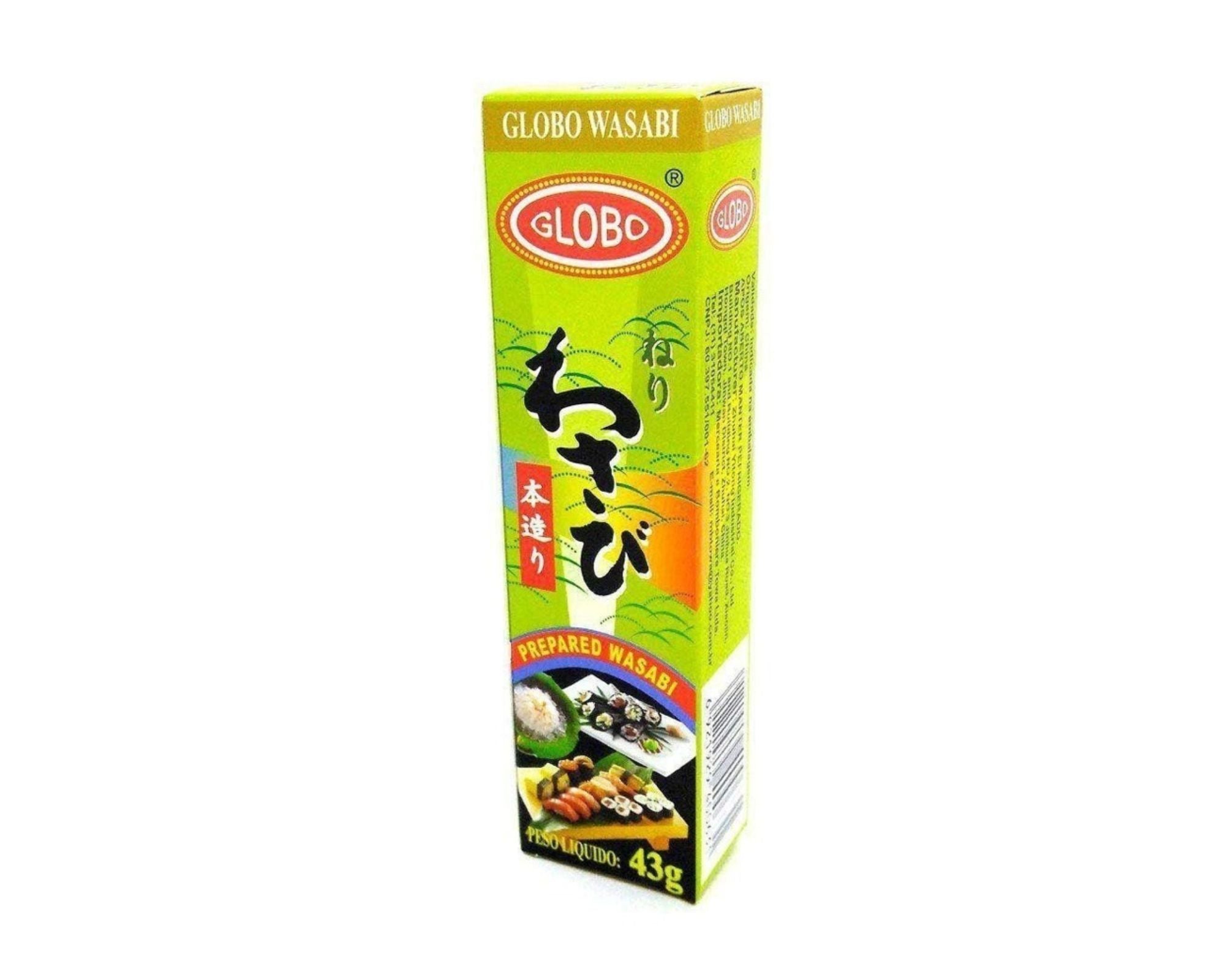 Pasta De Raiz Forte Wasabi Globo 43g