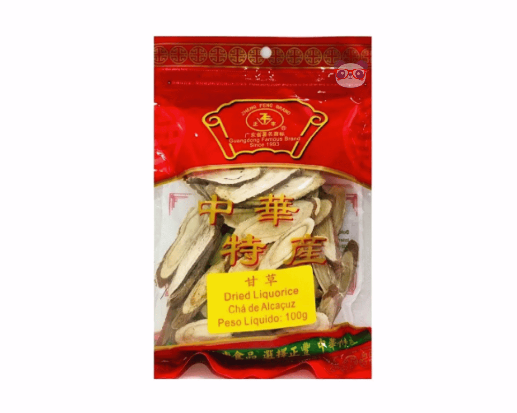 Chá De Alcaçuz (dried Liquorice) - Zheng Feng Brand 100g