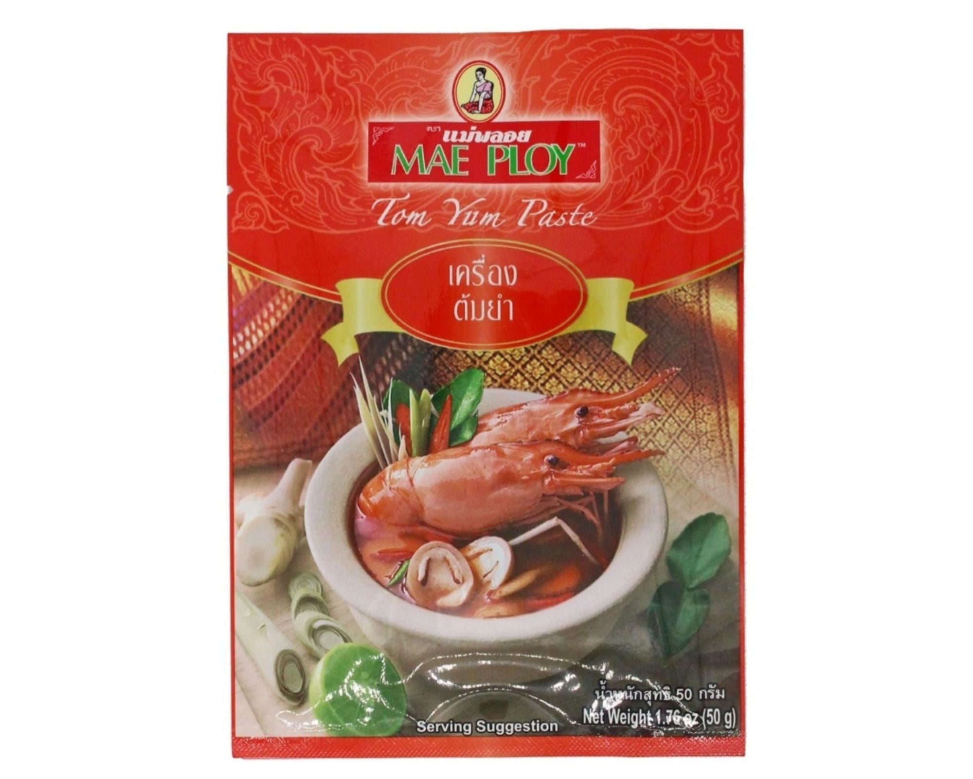 Pasta Tom Yum (tom Yum Paste) - Mae Ploy 50g
