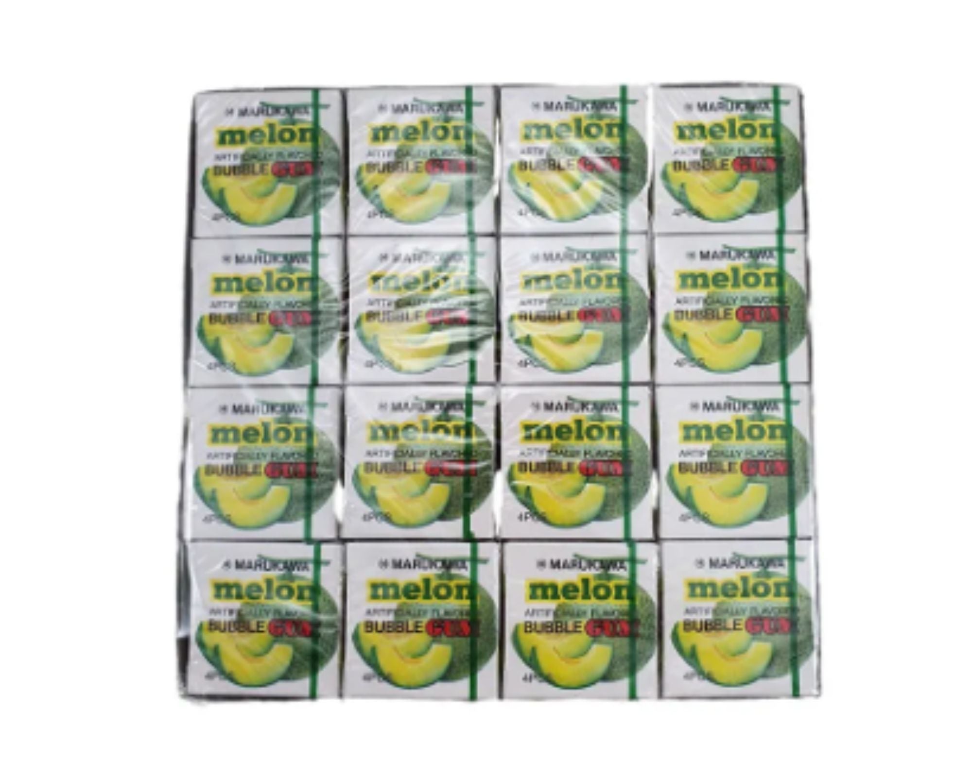 Goma de mascar (chiclete) sabor melão - Marukawa 259g