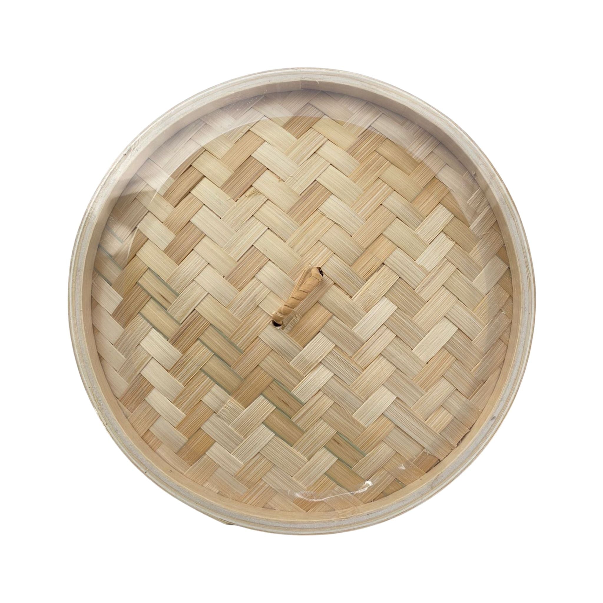 Panela De Bambu Cozimento A Vapor - 20cm