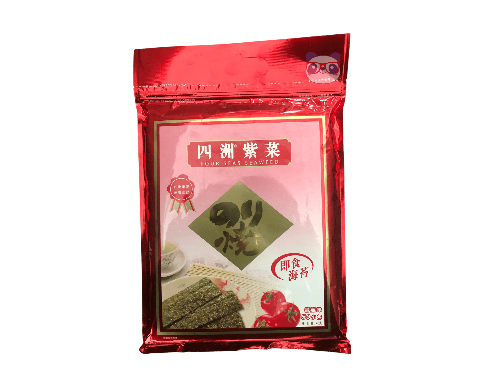 Alga Marinha Desidratada Sabor Tomate - Sizhou 40g