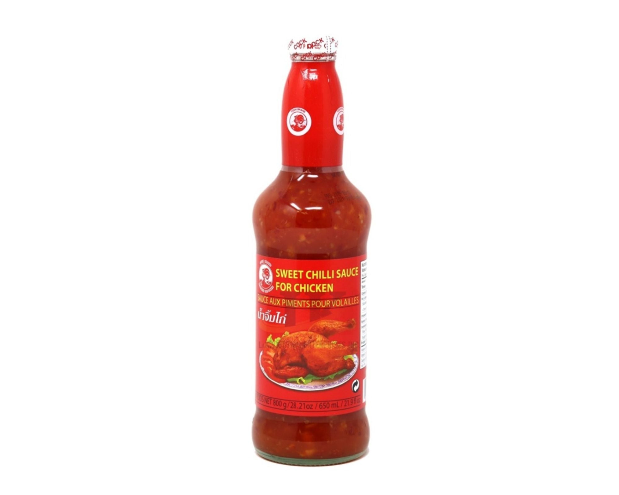 Molho Pimenta Sweet Chili Sauce - Cock Brand - 800g - Mei Wei