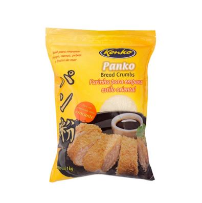 Farinha Empanar Panko Bread Crumbs - Kenko - 1Kg - Mei Wei