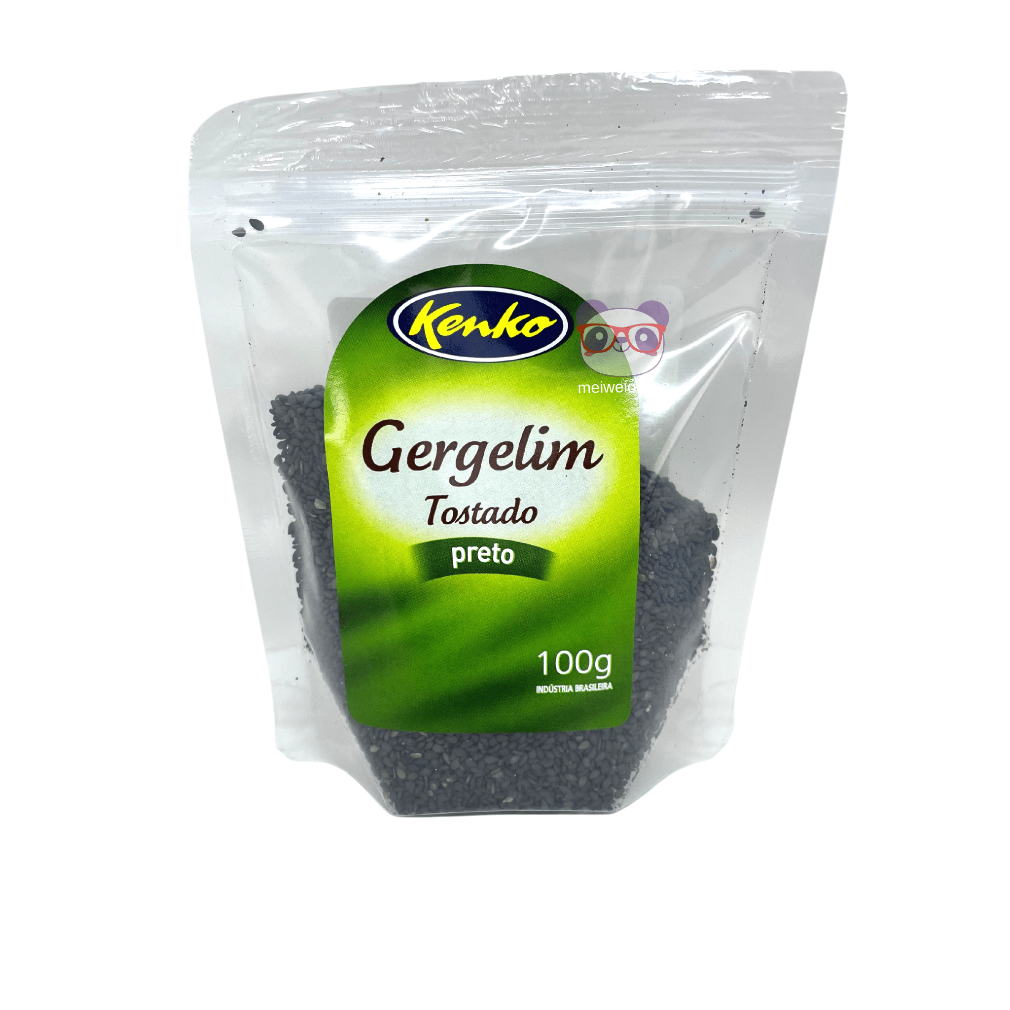 Gergelim Preto Torrado 100g - Kenko - Mei Wei