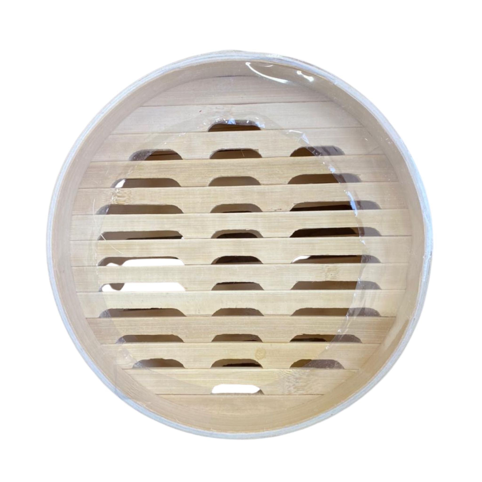 Panela De Bambu Cozimento A Vapor - 20cm