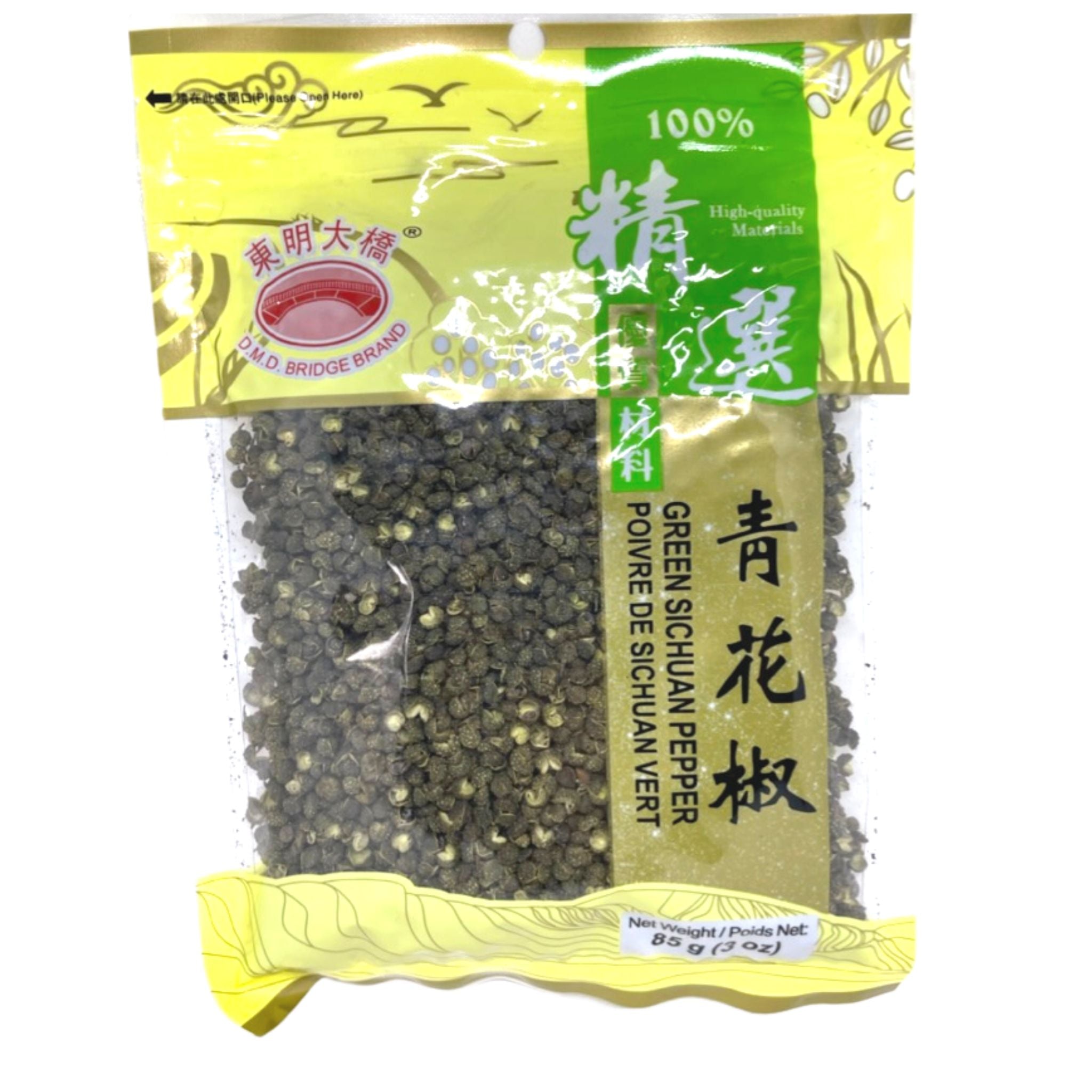Pimenta Sichuan Bolinha Verde (Green Sichuan Pepper) 85g - Mei Wei