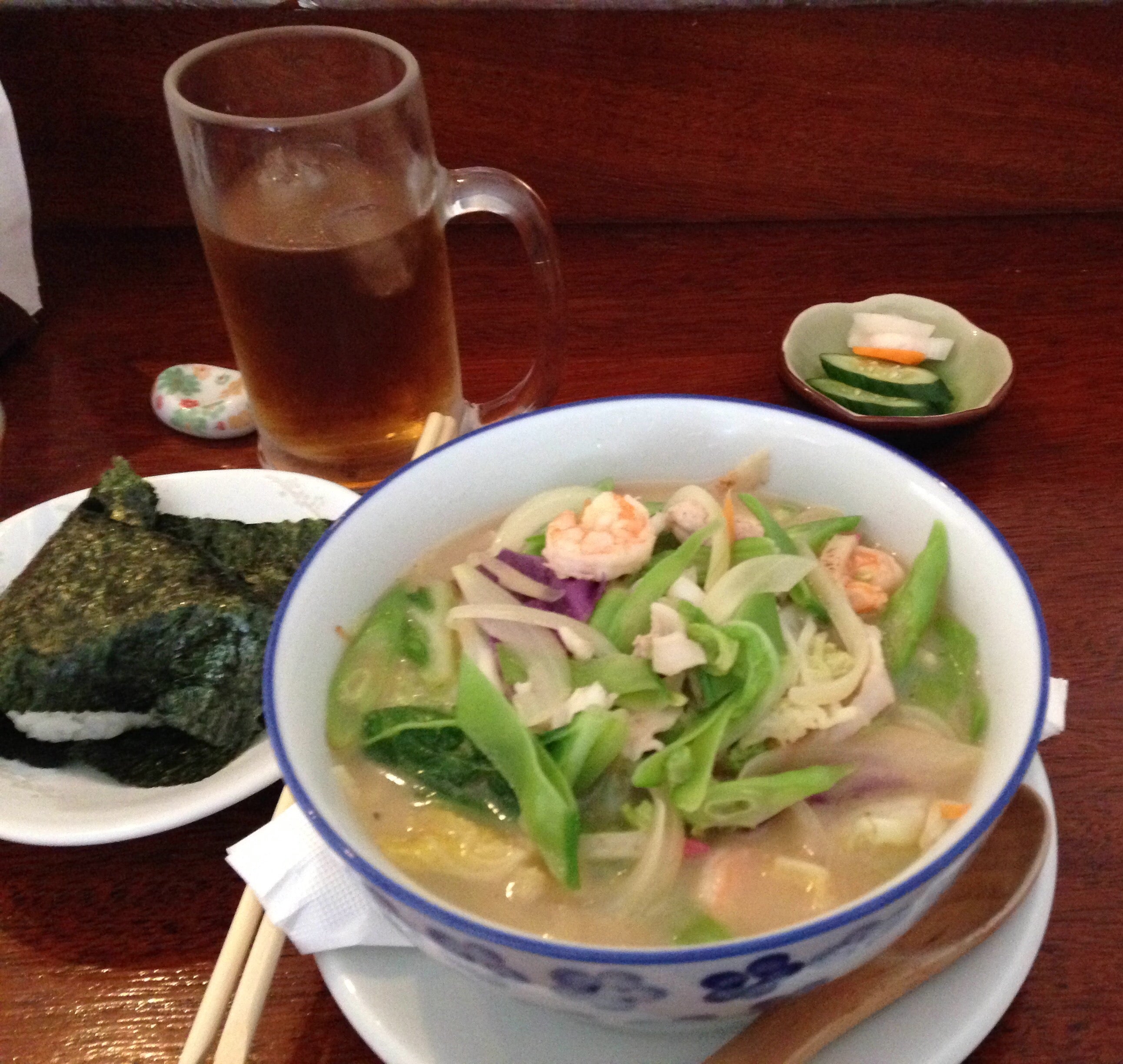 Lamen, Macarrão Japonês Ensopado: Tyanpon