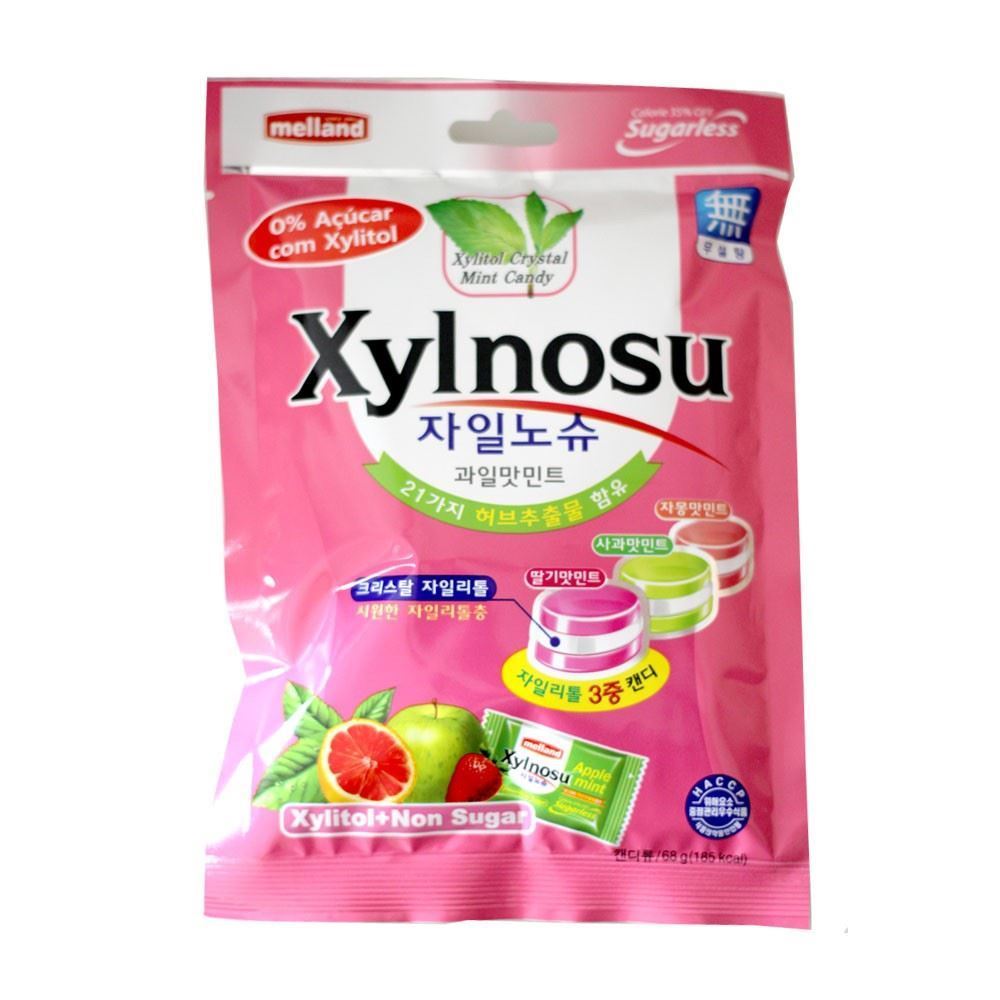 Bala Xylnosu Frutas Sortidas - Melland - 68g