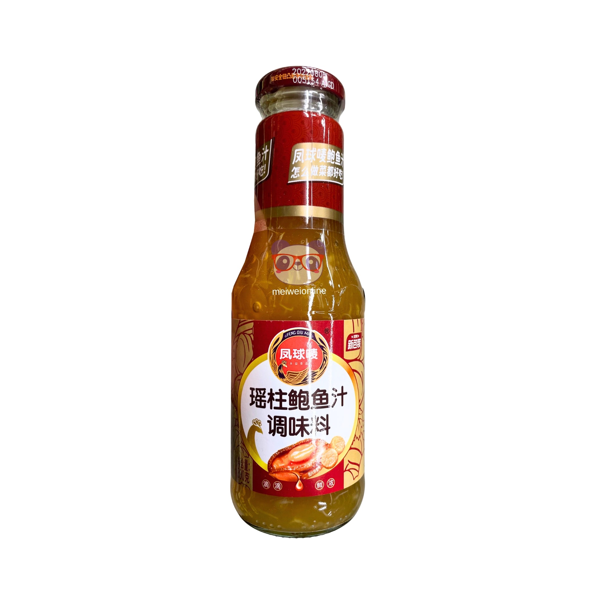 Molho de abalone com vieiras secas - Feng Qiu Mai 390ml