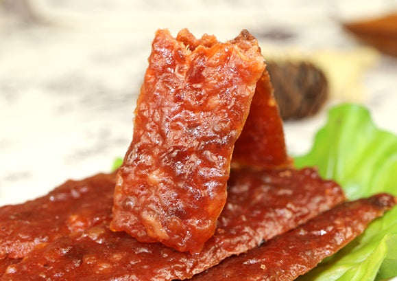 Tiras de carne seca suína assada com mel - Piaoling 100g