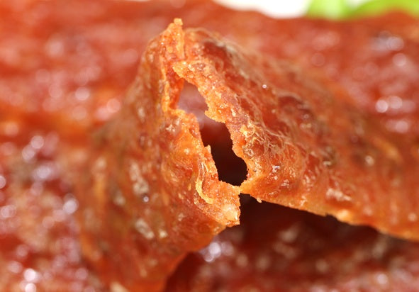 Tiras de carne seca suína assada com mel - Piaoling 100g