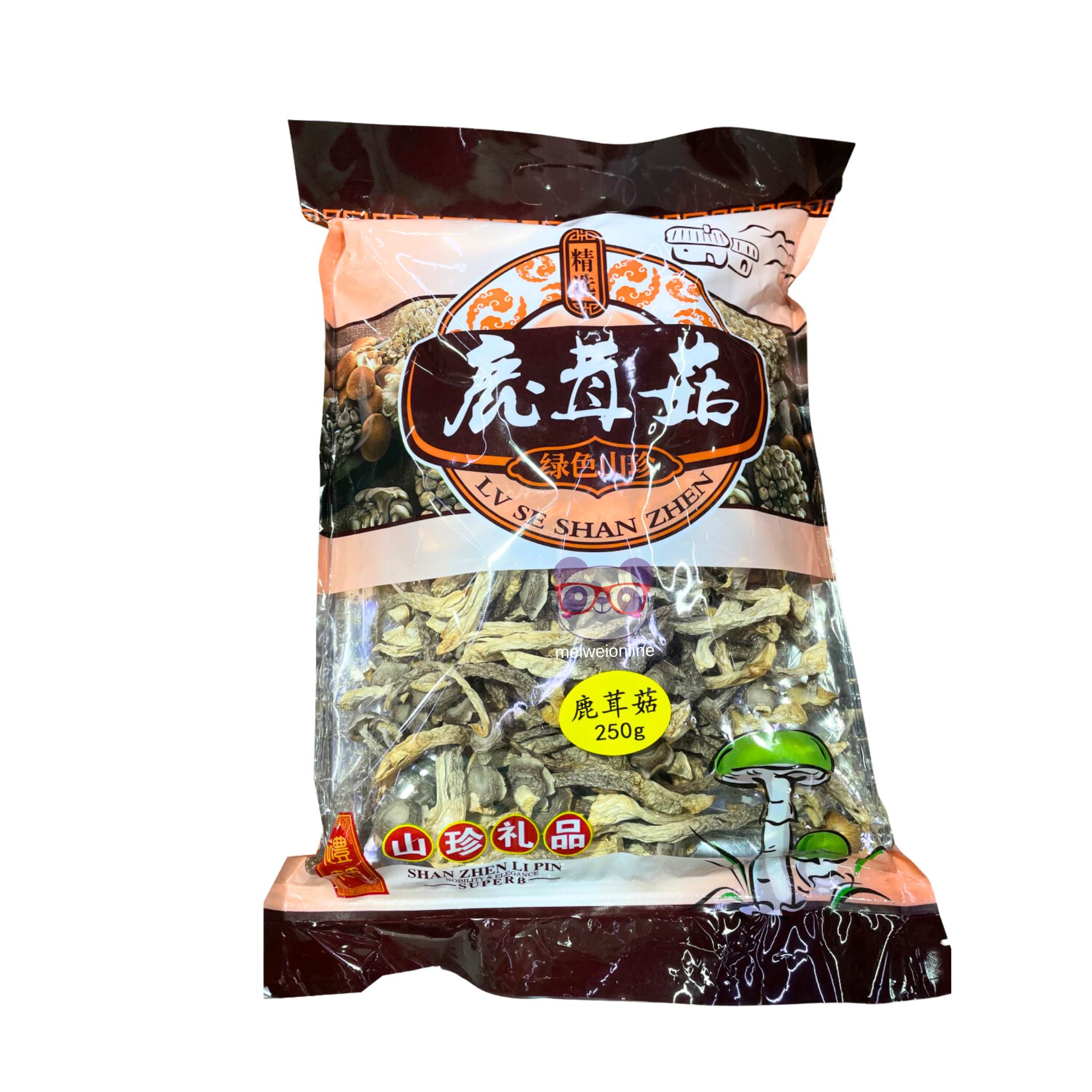 Cogumelo de veludo seco LV Se Shan Zhen 250g
