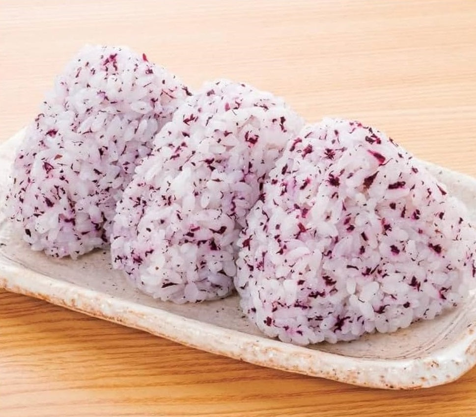 Furikake Yukari tempero para arroz folhas de gergelim - Daiso 22g