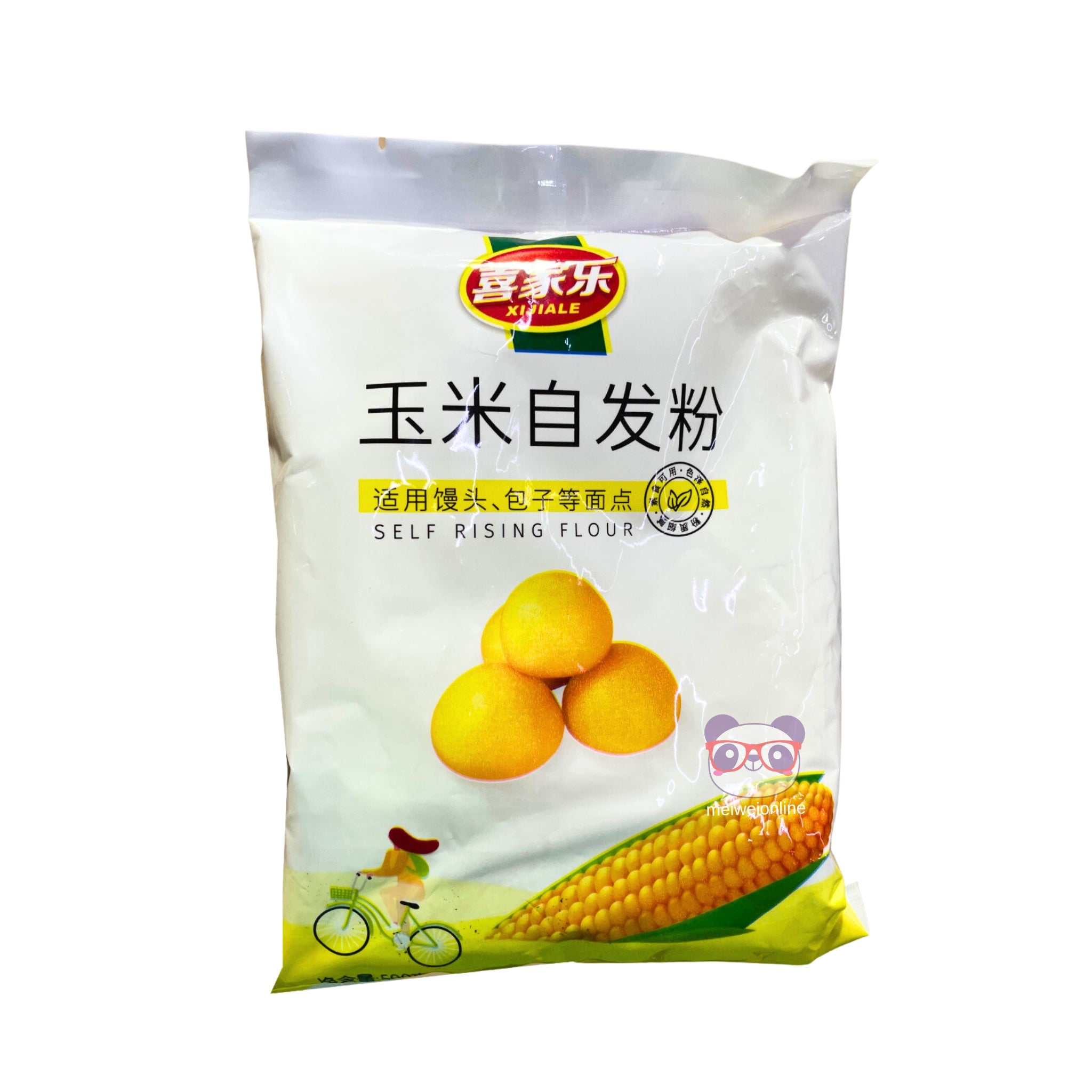 Farinha de milho com fermento Xijiale 500g