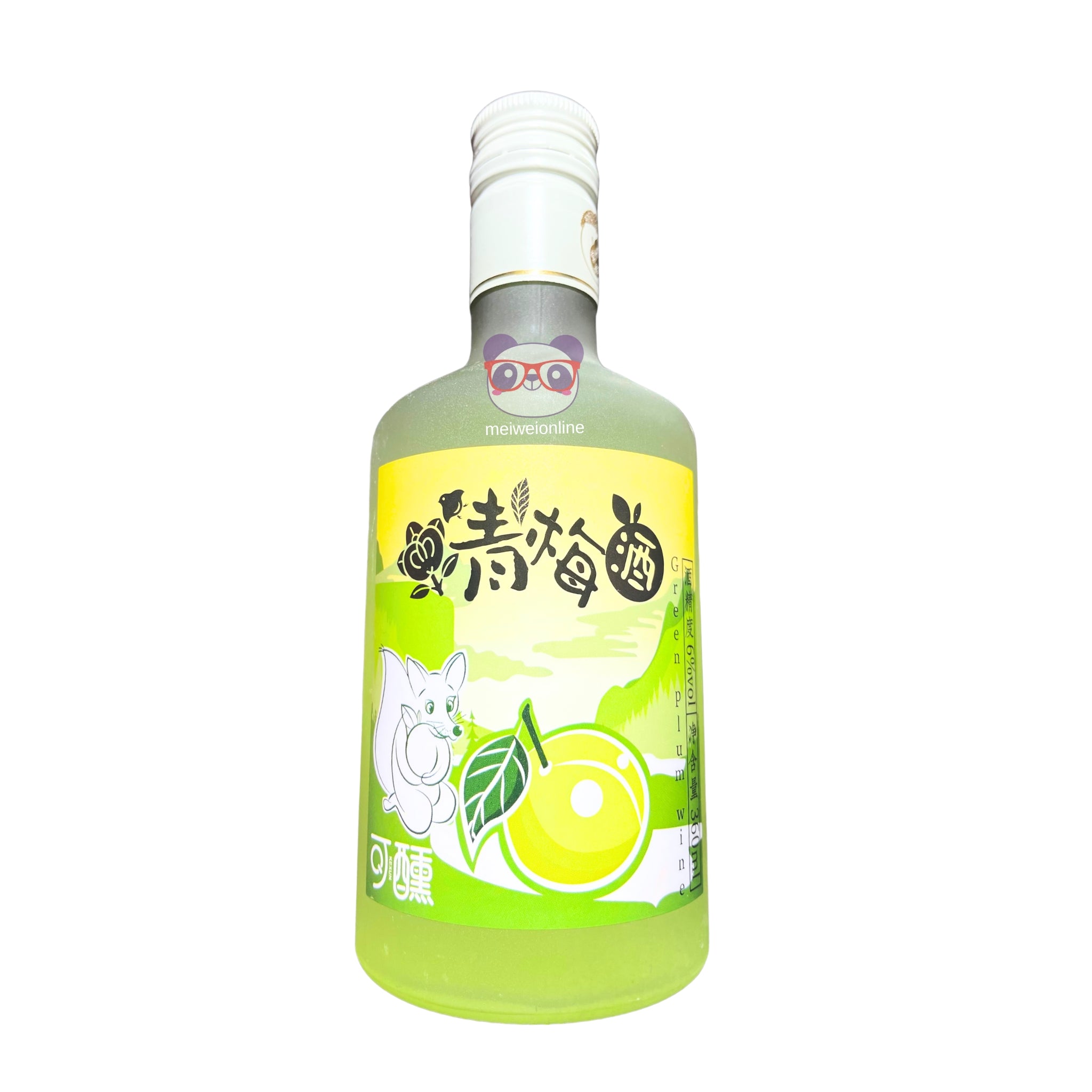 Licor de ameixa verde KeXun 360ml