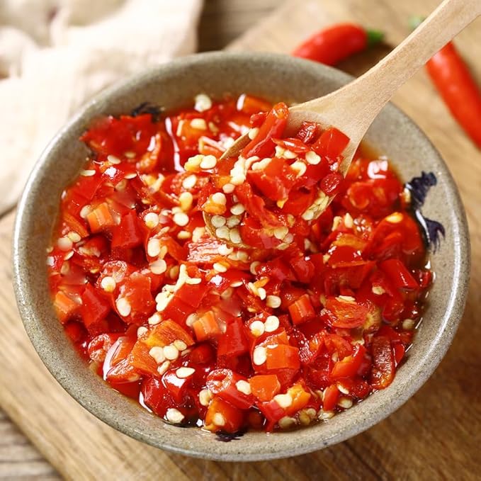 Pimenta picada refinada temperada - Hang Zai 2kg