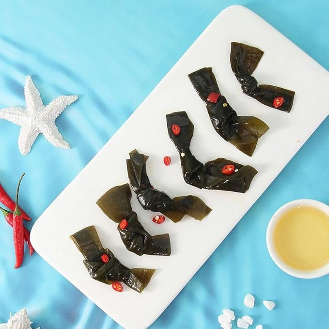 Alga marinha azeda e apimentada em nó - ChaoYouWei 150g