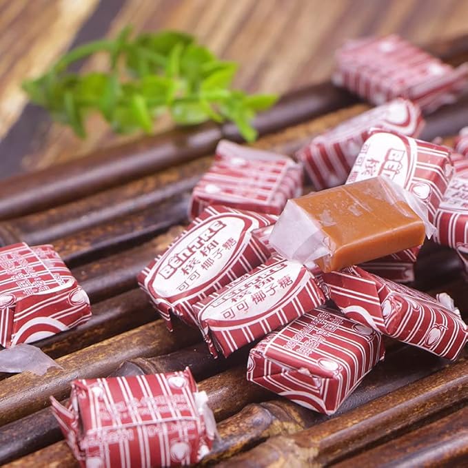 Bala de cacau recheado com coco - Ben Tre 200g