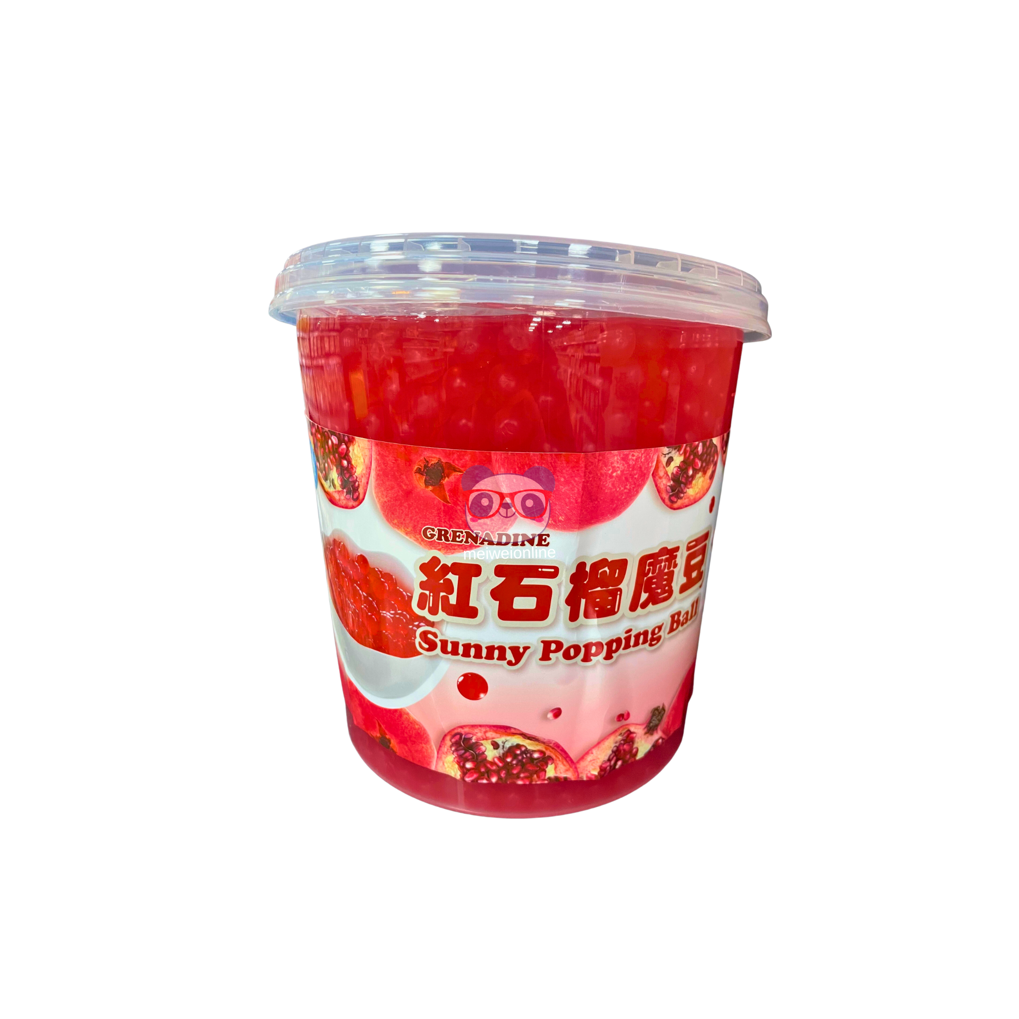 Bolinhas Explosivas (Popping boba) Bubble Kill Sabor Romã 3,4kg