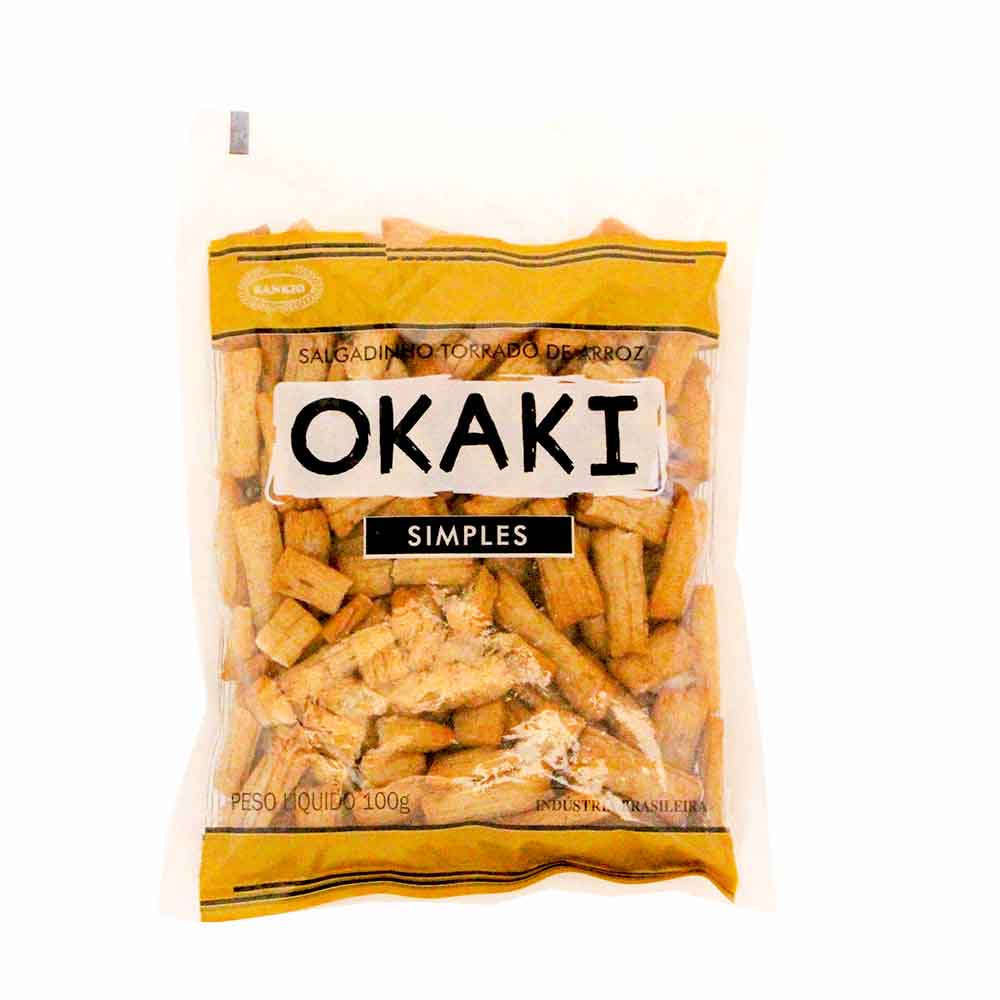 Salgadinho de Arroz Okaki Simples - Sankio 100g