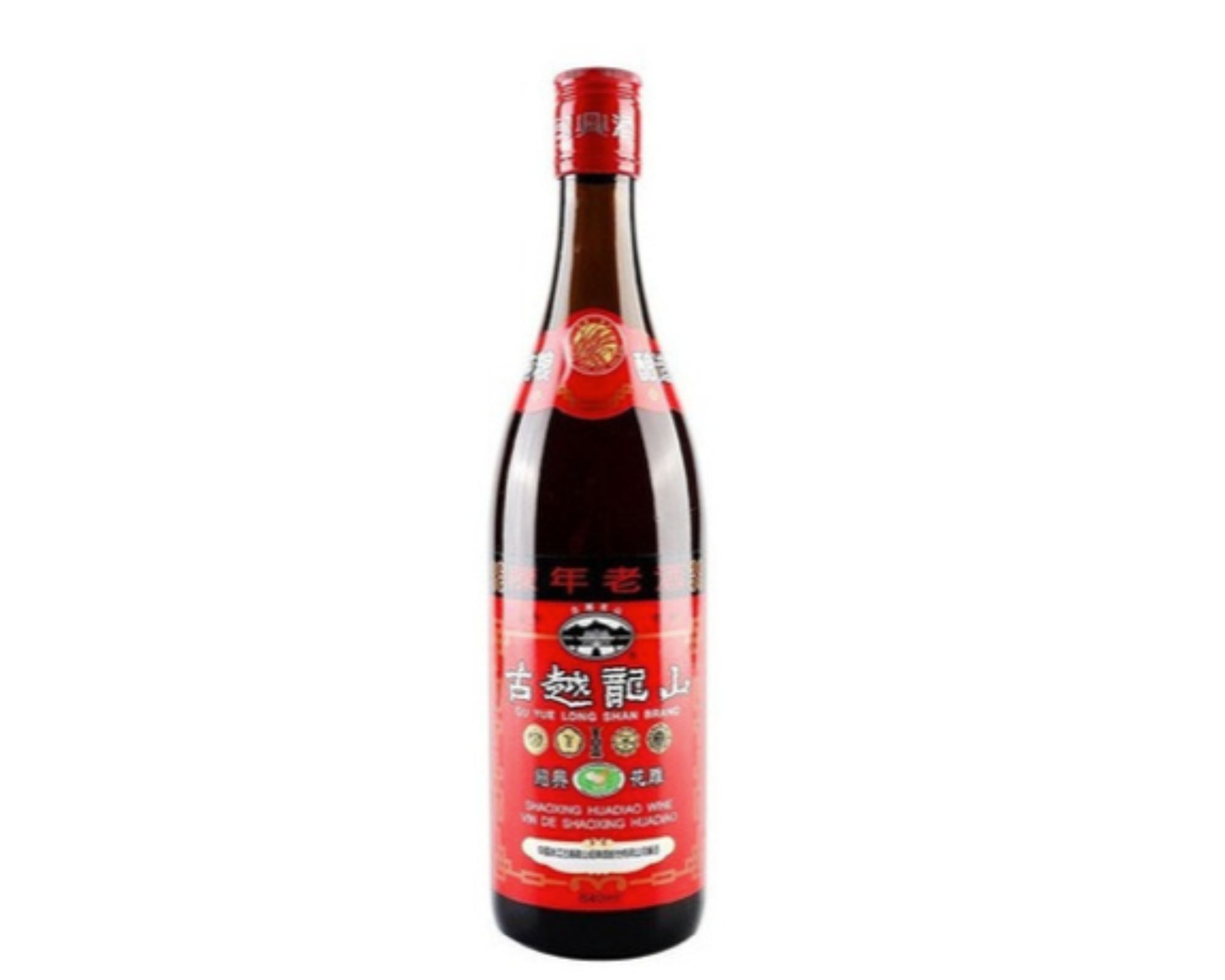 Vinho Chinês de Arroz Shao Hsing (Shaoxing) - Gu Yue Long Shan 600ml