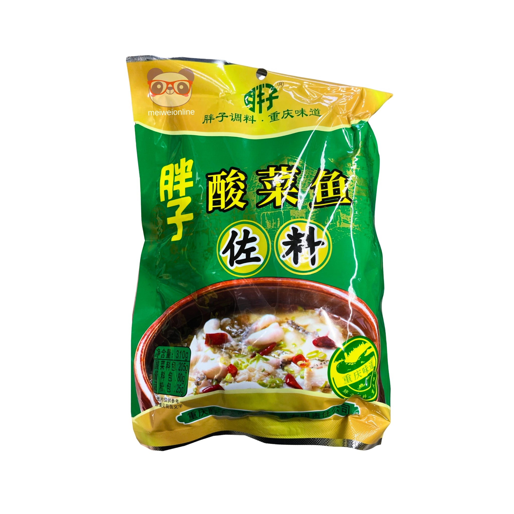 Tempero de peixe com chucrute - Pang Zi 310g