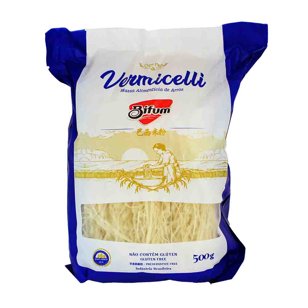 Macarrão vermicelli de arroz - Bifum 500g