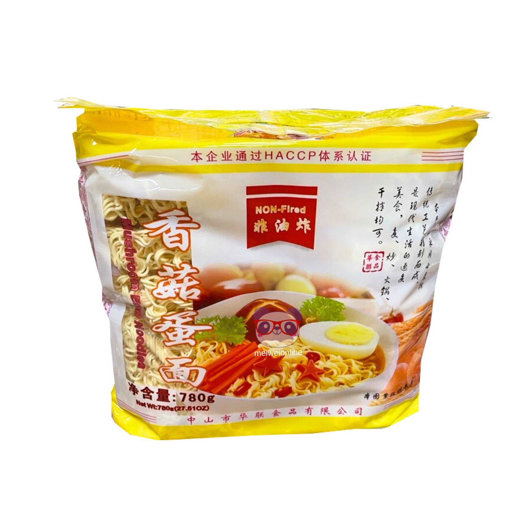 Macarrão de trigo sabor cogumelo - Mailaoda 780g