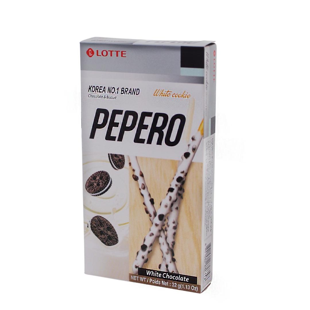 Biscoito Palito  White Cookies Pepero - Lotte - 32g