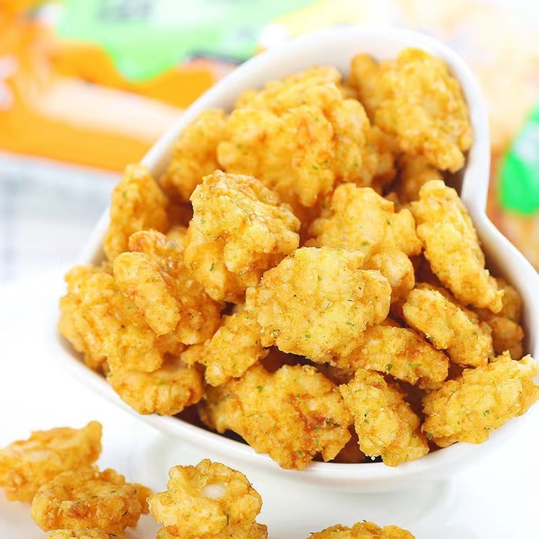 Biscoito de arroz sabor frango com cebolinha - Want Want 60g