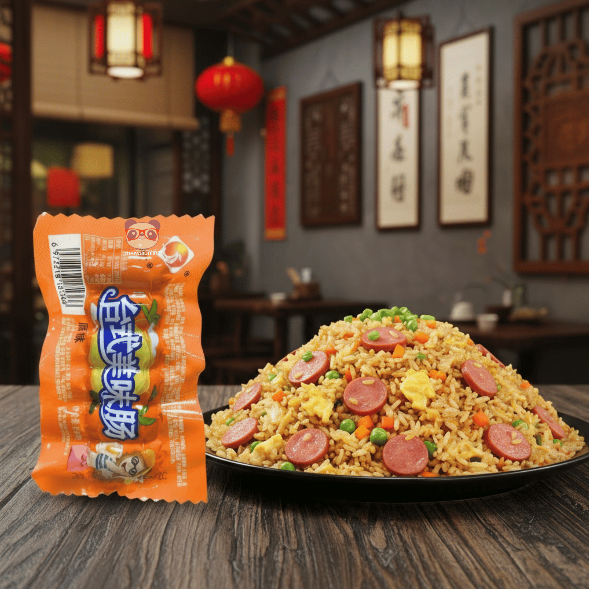 Mini Salsicha Sabor Tradicional HanShi 18g 合式美味肠