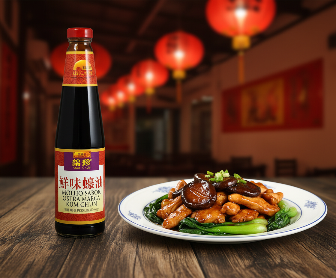 Molho de Ostra Kum Chun（李锦记锦珍蚝油）- Lee Kum Kee 480g