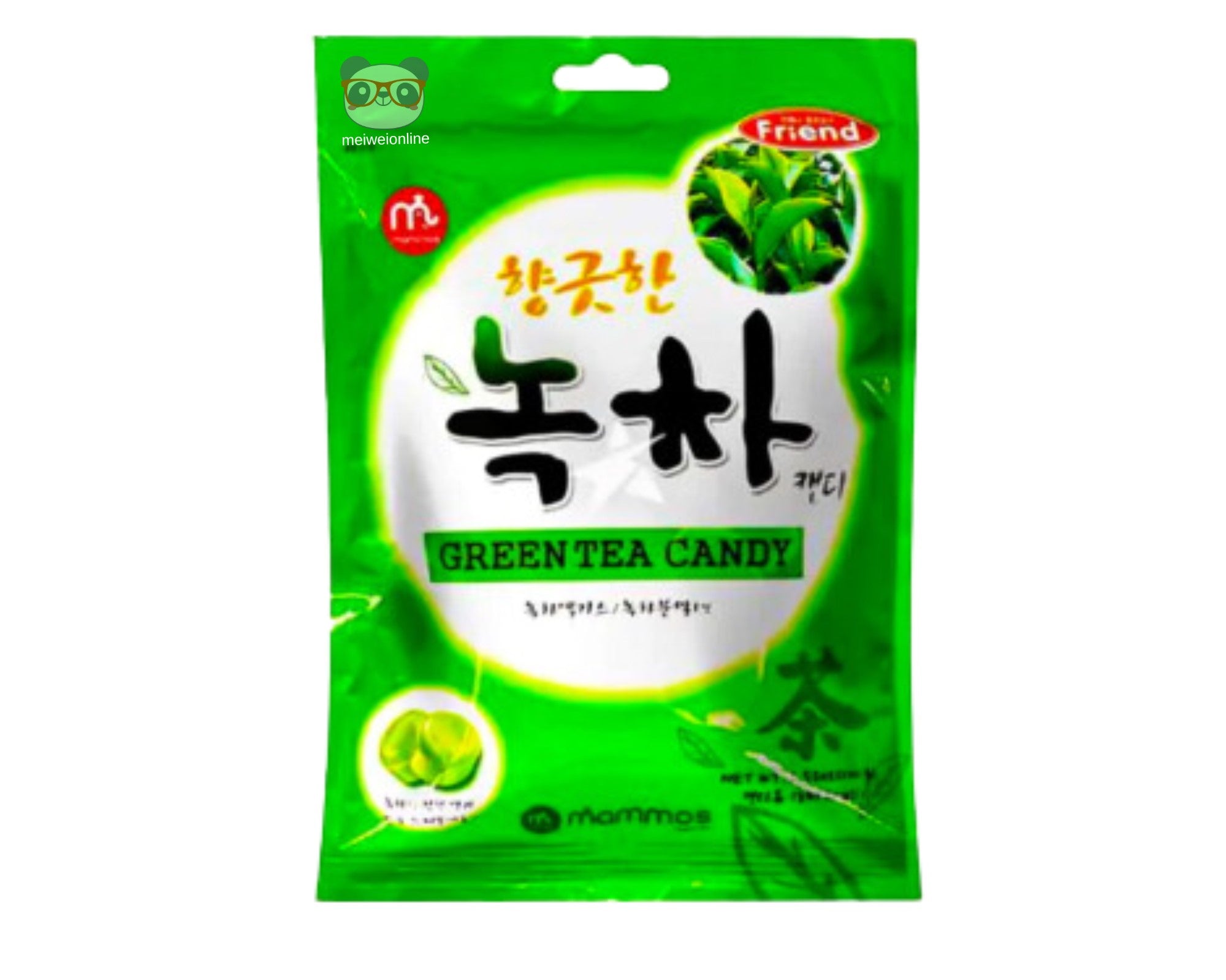Bala de Green Tea (chá Verde) - Mammos - 100g